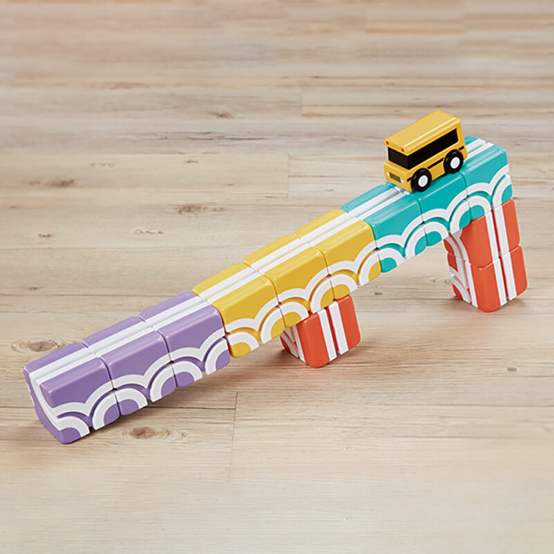 Happy School Bus: Stack and Stay Creative Blocks - imagine 2