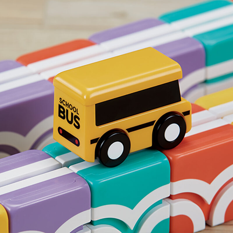 Happy School Bus: Stack and Stay Creative Blocks - imagine 4